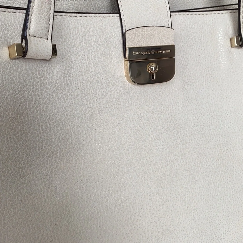 Kate‎ Spade Palma Love Street Cream Satchel, NWT